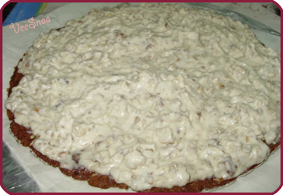 терт сережа, корж, крем