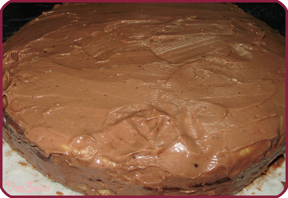 торт сережа, глазурь, торт