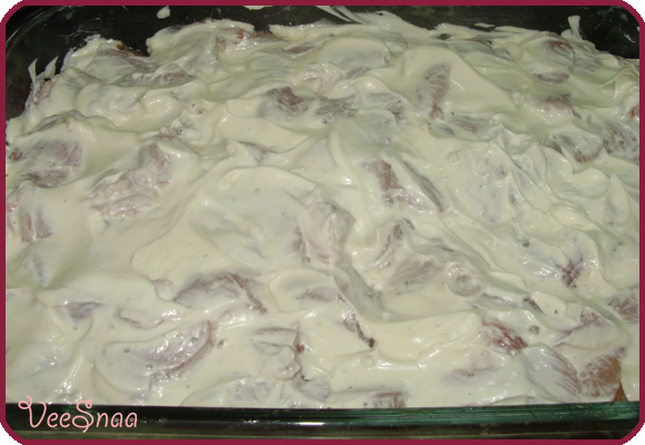 мясо по-французски, форма для запекания, майонез