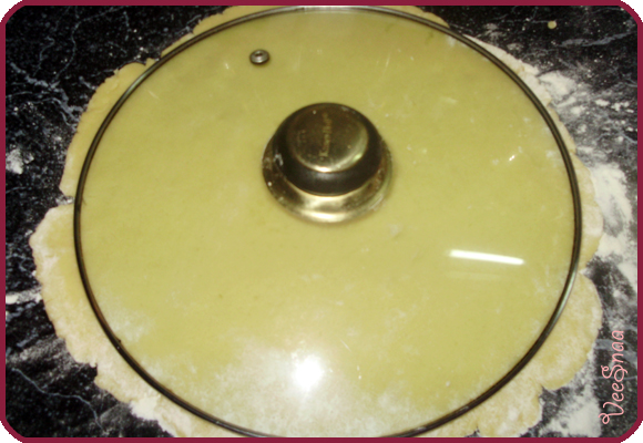 клюквенный торт, тесто