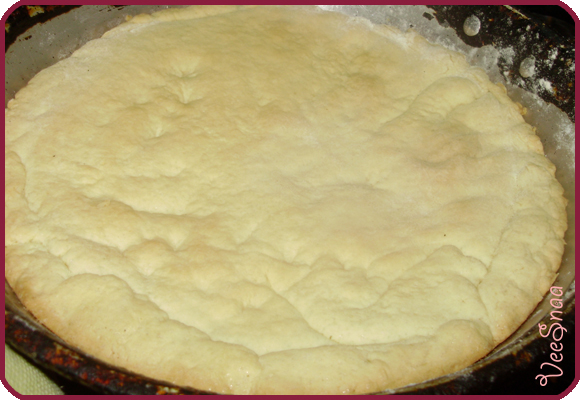 клюквенный торт, корж